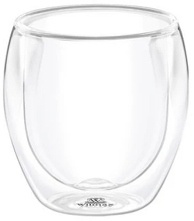 Склянка WILMAX Thermo new з подвійним дном 150 мл (WL-888759/A)